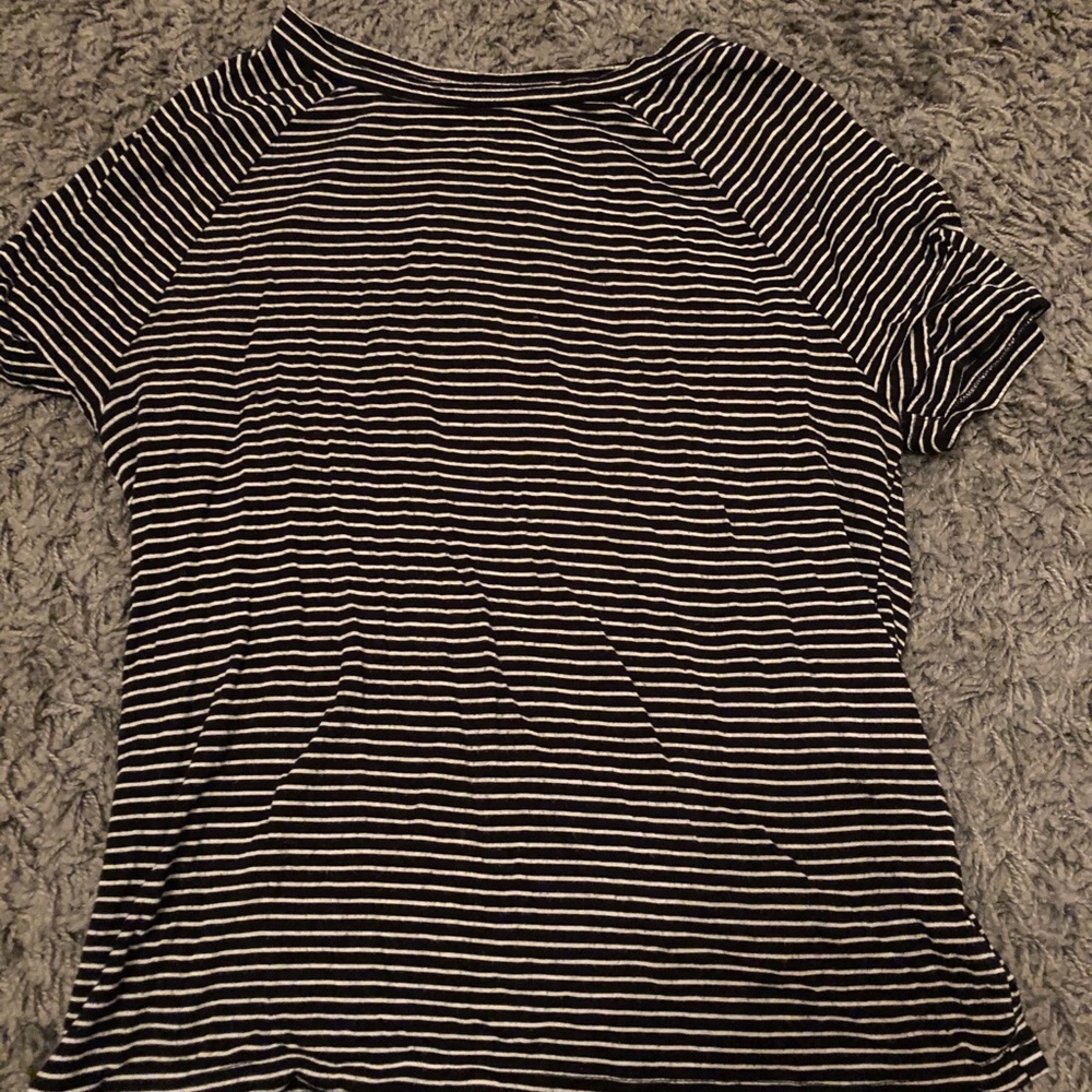 American Eagle Striped Soft and Sexy T Shirt